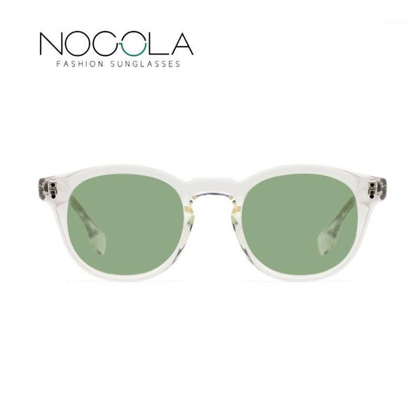sunglasses fashion brand designer crystal frame polarized man women vintage colors eyewear 94710-11, White;black